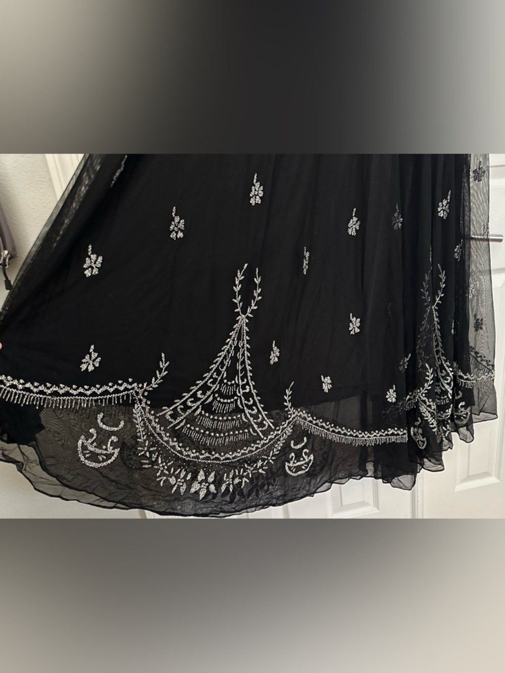 Free People Twilight Dreams Maxi Gown black size 2 - Picture 6 of 13